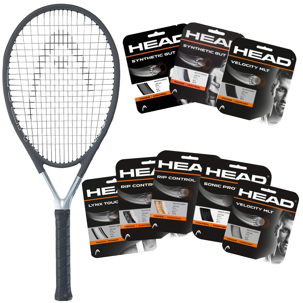 Head Ti. S6 Tennis Racquet Strung with Your Choice of String