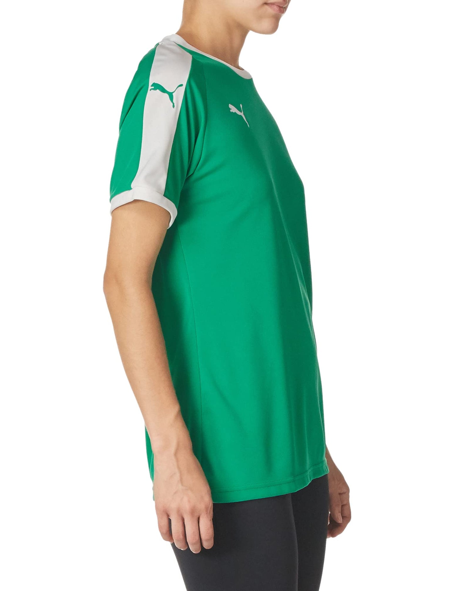 PUMA womens Liga Jersey, Pepper Green-white, Large US