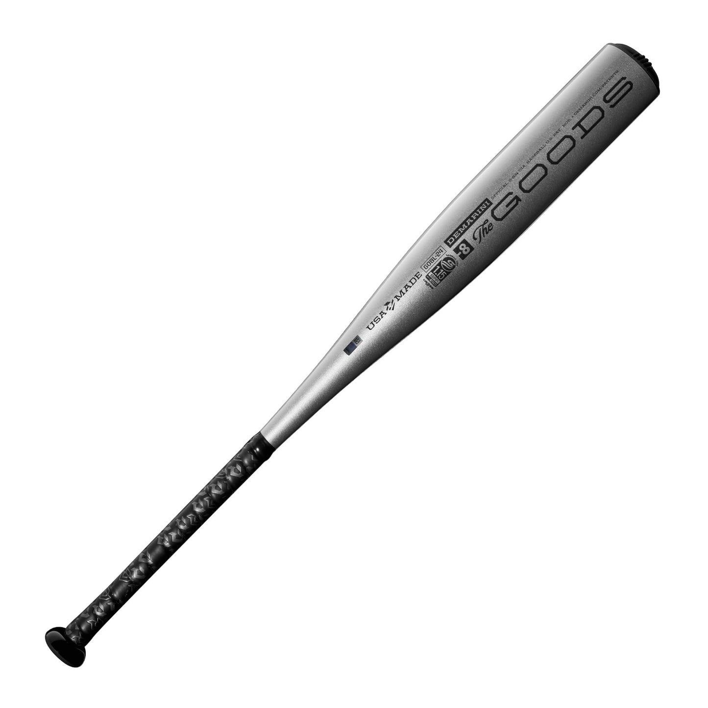 DeMarini 2024 The Goods One Piece (-8) 2 ¾” USSSA Baseball Bat - 29"/19 oz