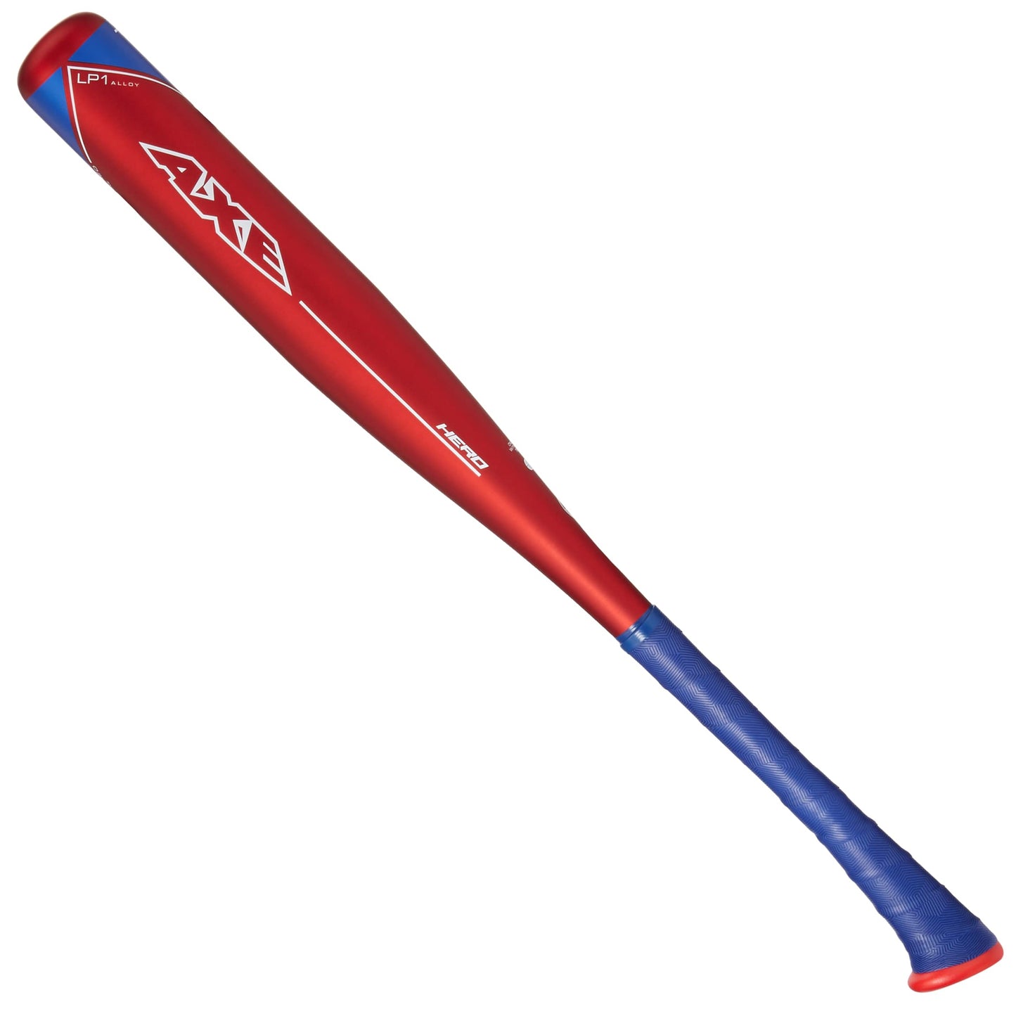 Axe Bat 2023 Hero (-11, 2-1/4") USABat Tee Ball Bat, 1-Piece Alloy, Red/Blue, 24" / 13 oz.