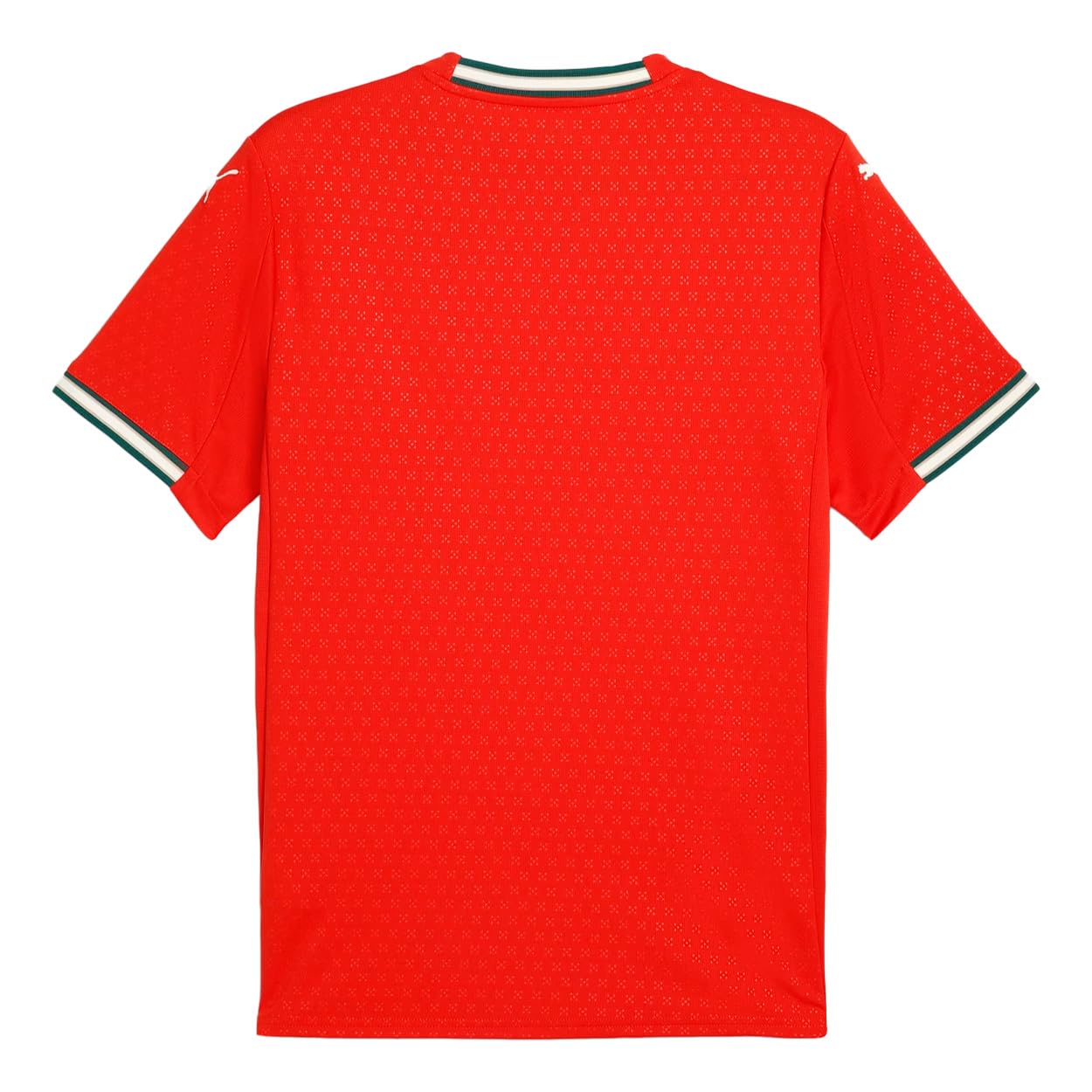 PUMA Men's Soccer 2025 Portugal Home & Away Jersey - RE:Fibre Technology, Comfortable Fit, Official Badge (US, Alpha, Large, Regular, Regular, Home - Red)