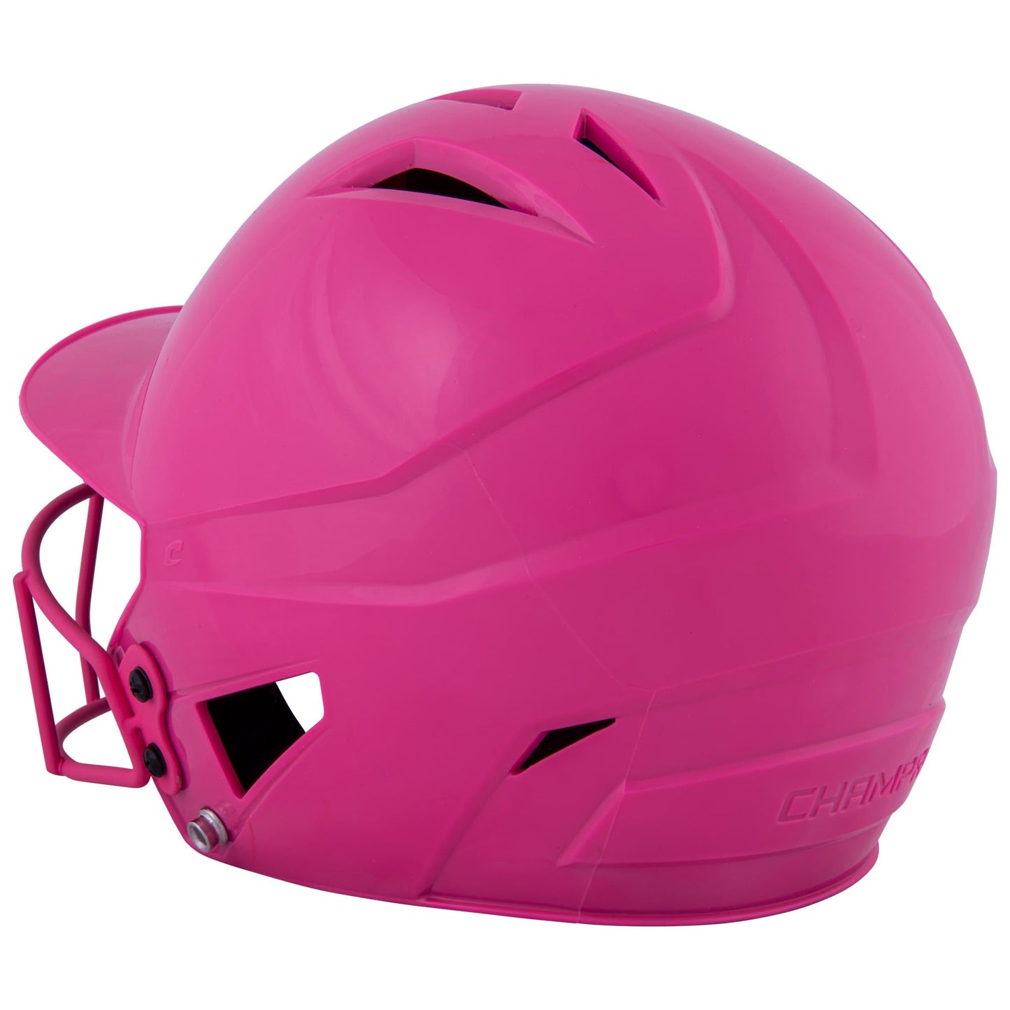CHAMPRO HX Rookie Fastpitch Batting Helmet, Large, Optic Pink