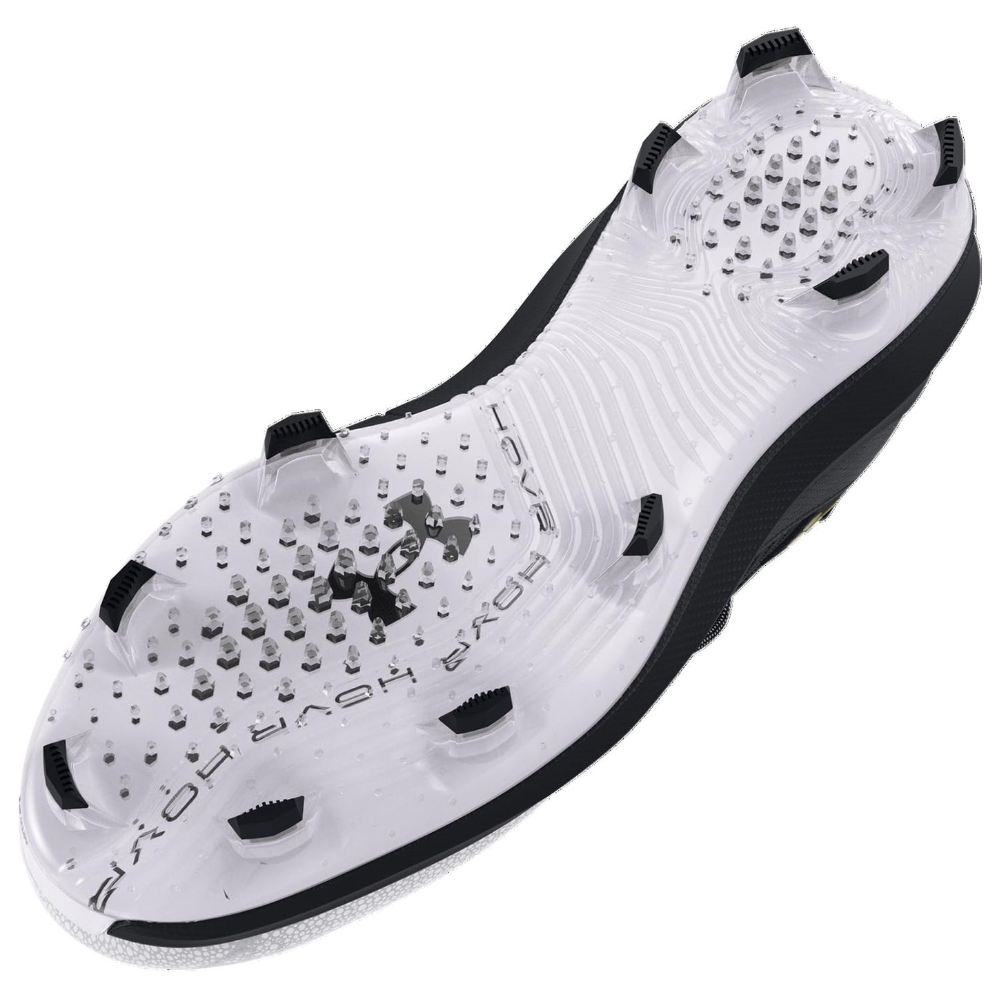 Under Armour Harper 9 Pro TPU - Men's (Black/White/Metallic Gold) Size 10