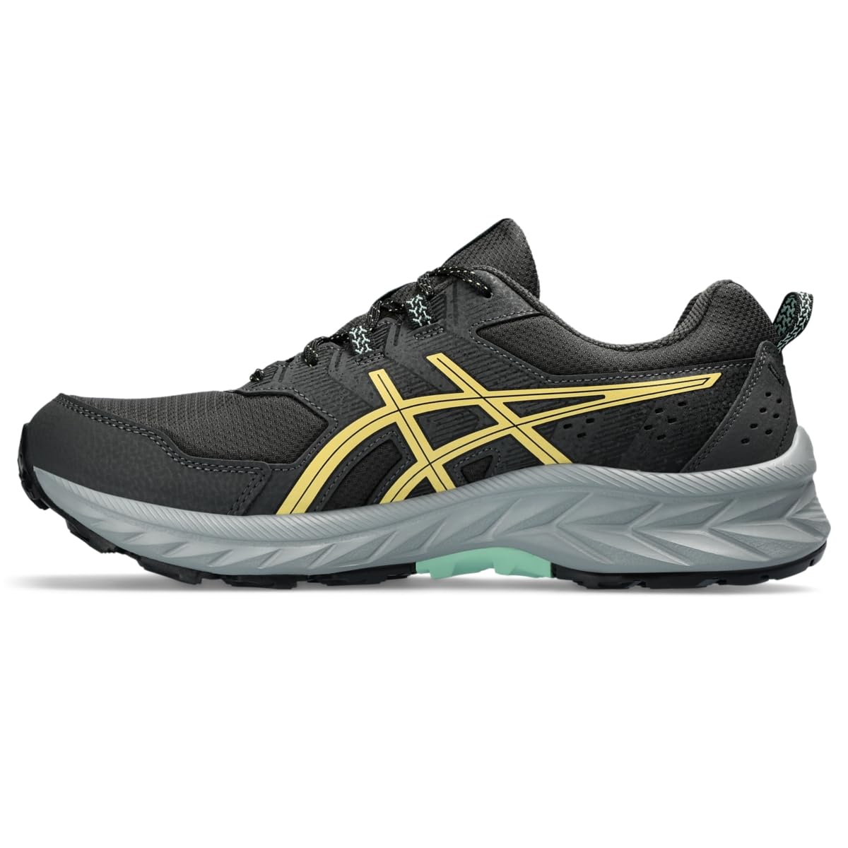 ASICS Men's Gel-Venture 9 Running Shoes, 7.5, Graphite Grey/Faded Yellow