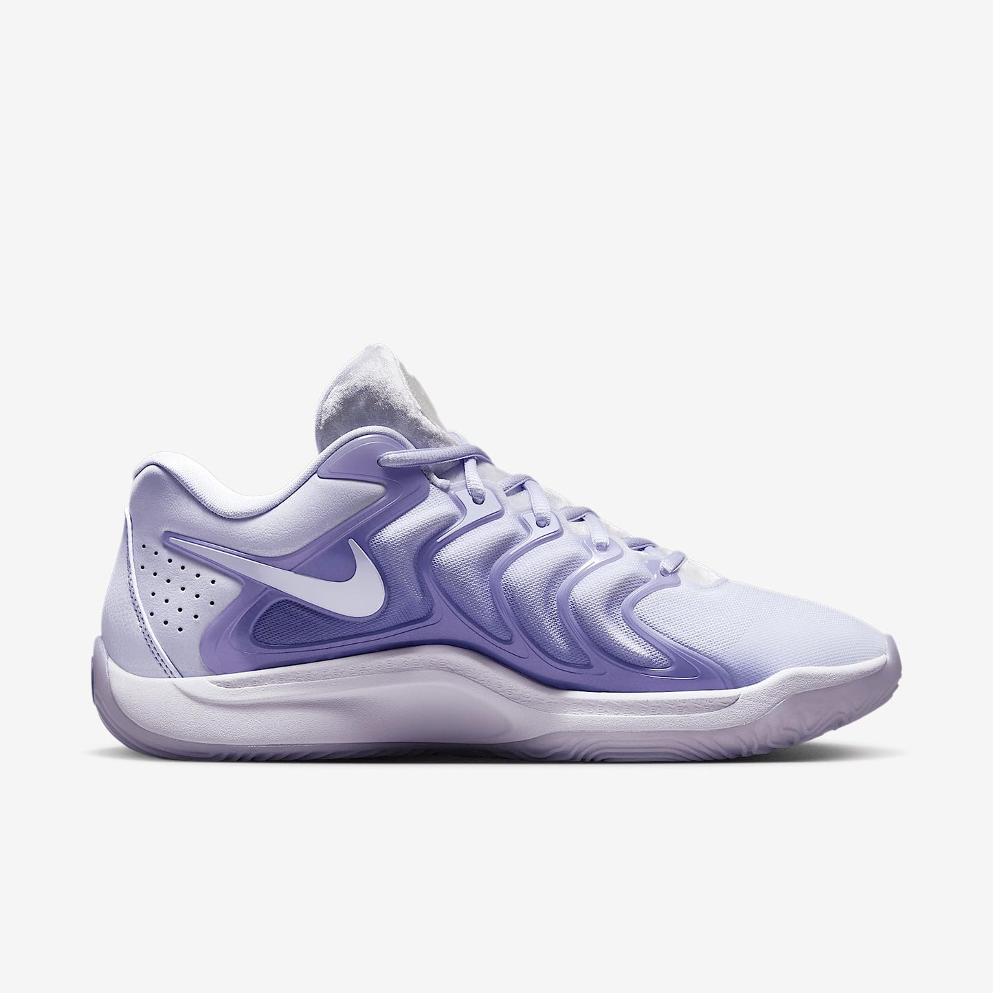 KD17 Basketball Shoes (FJ9487-500, Dusty Amethyst/Hydrangeas/Amethyst Tint) Size 13