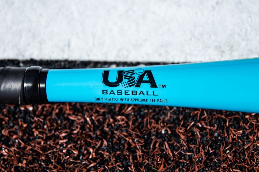 Rawlings | RAPTOR T-Ball Bat | USA | -12 | Neon Blue | 24 inch