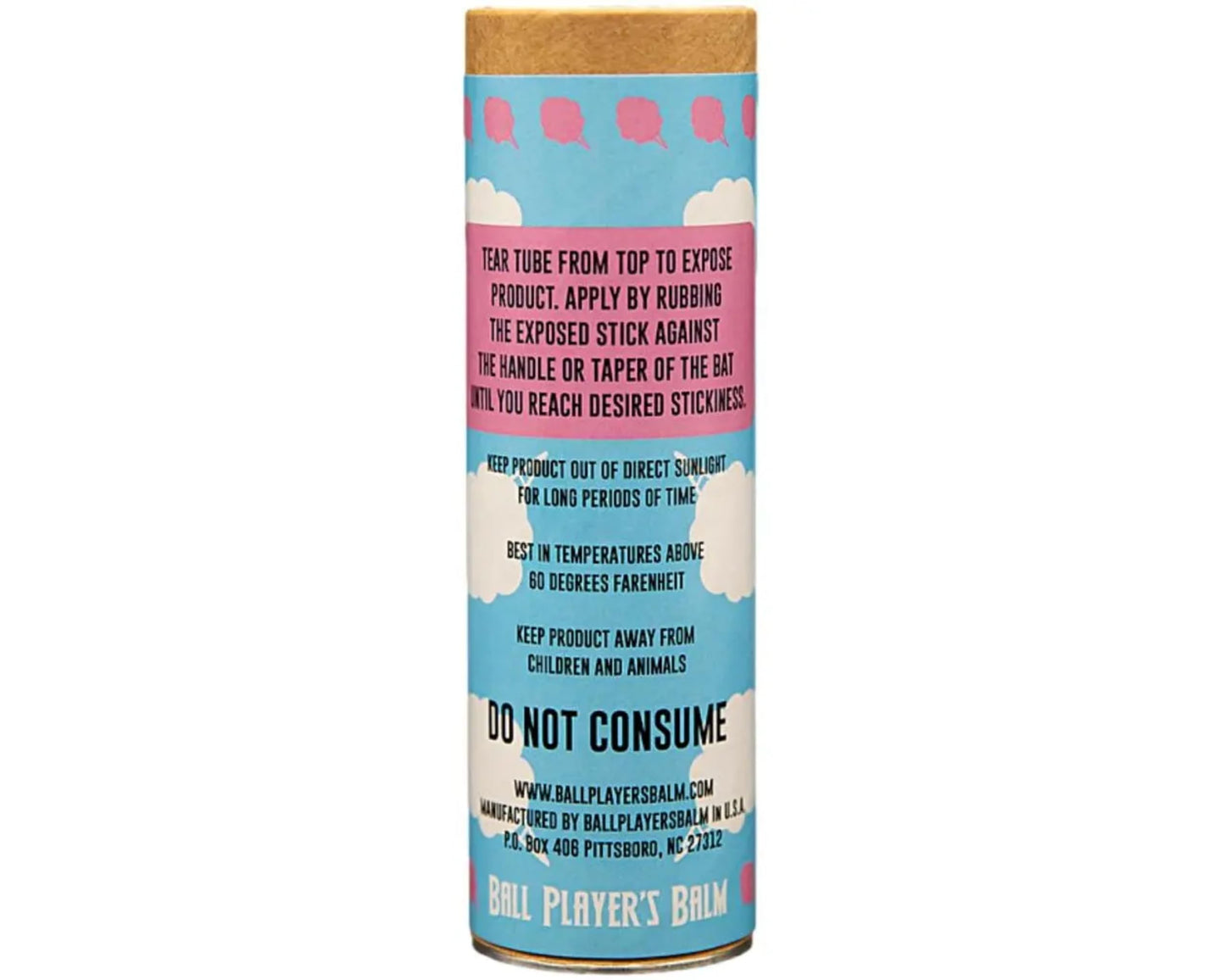 Ball Player's Balm - Cotton Candy Scented Bat Tack