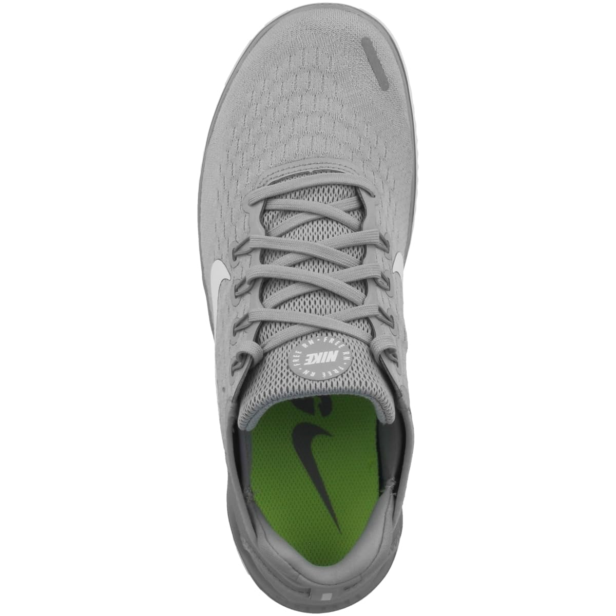 NIKE Men's Running Shoes, Grey Wolf Grey White White Volt 003, 7.5