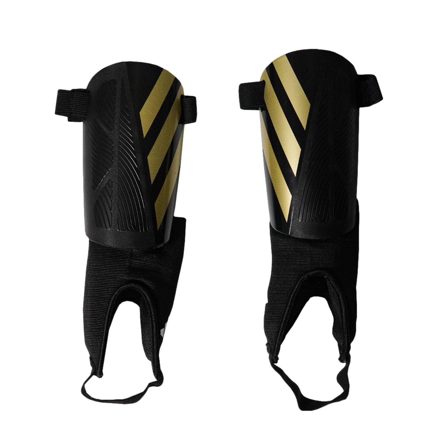 adidas Unisex-Kids Tiro Match Shinguard, Black/Gold Metallic/White, Medium