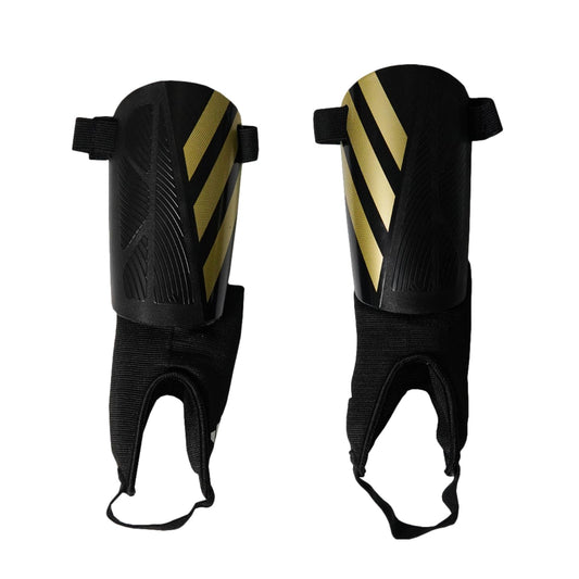 adidas Unisex-Kids Tiro Match Shinguard, Black/Gold Metallic/White, Medium