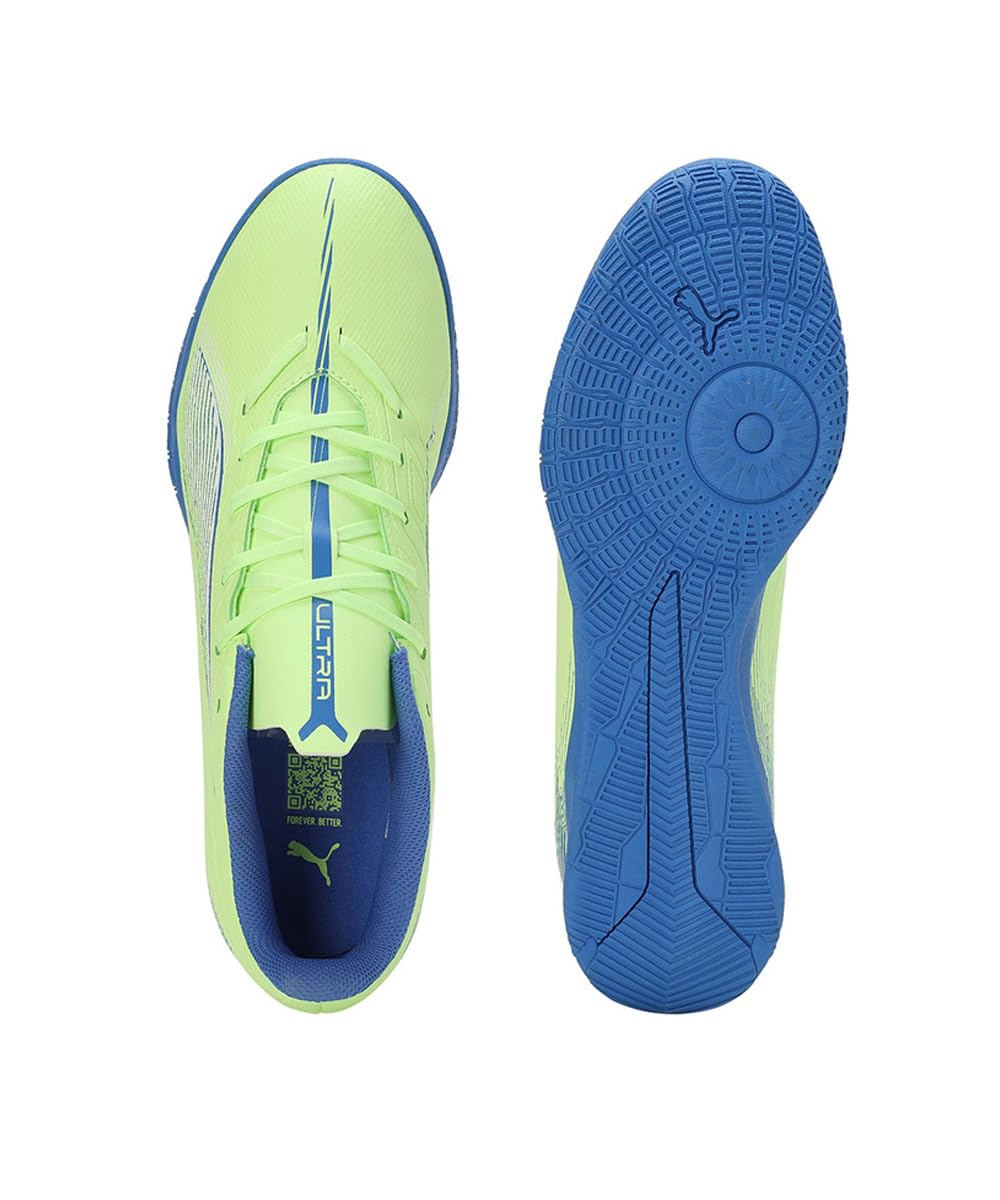 Puma Unisex-Adult Ultra 5 Play It Sneaker, Fizzy Apple-White-Bluemazing, 9 UK