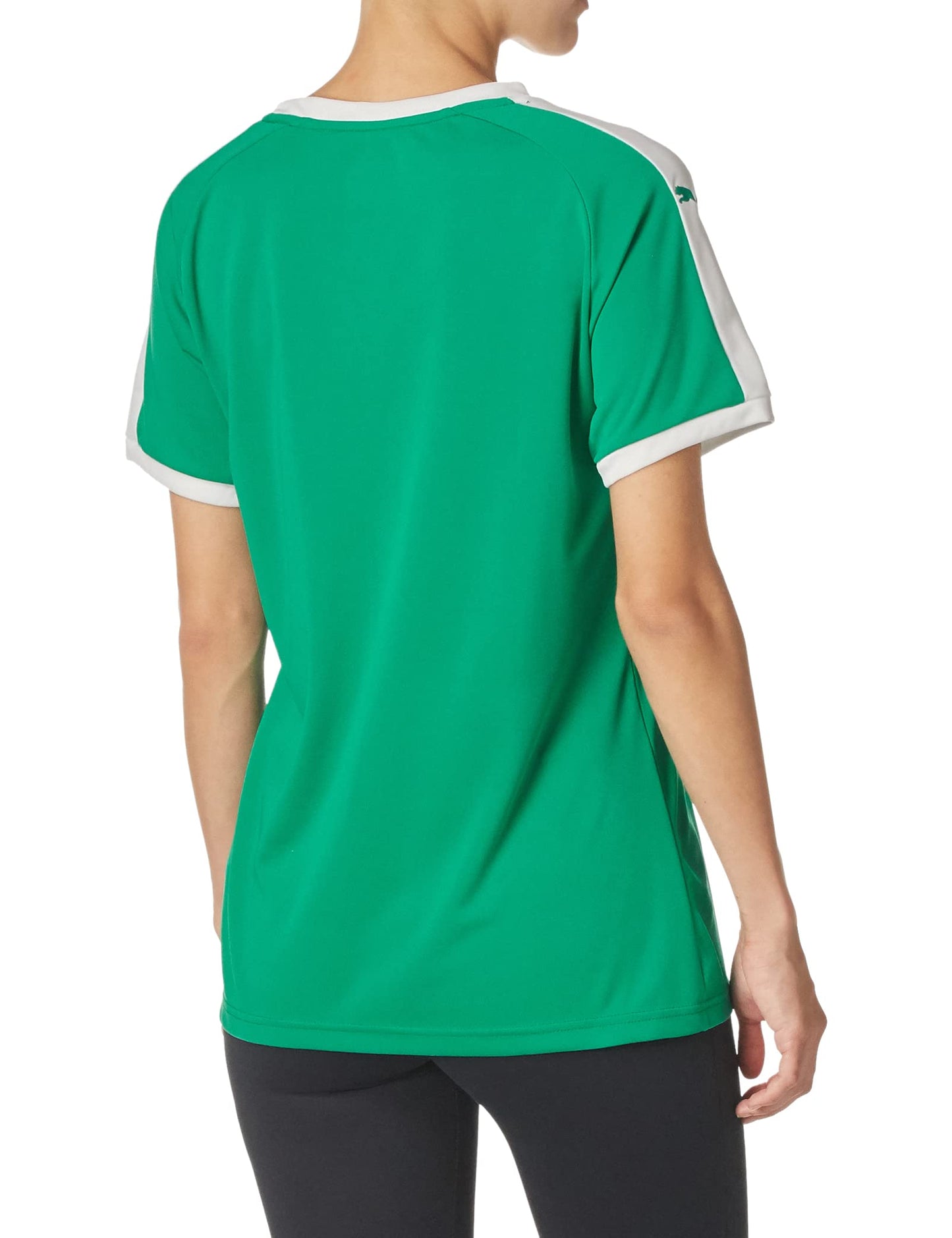 PUMA womens Liga Jersey, Pepper Green-white, Large US