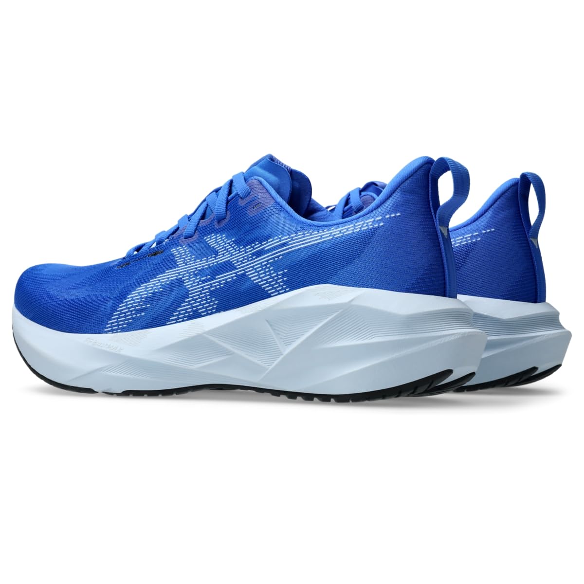 ASICS Men's NOVABLAST 5 Running Shoe, 10, Illusion Blue/Light Blue