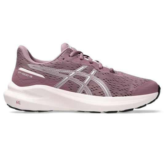 ASICS Kid's GT-1000 13 Grade School Running Shoes, 6, Dusty Mauve/White
