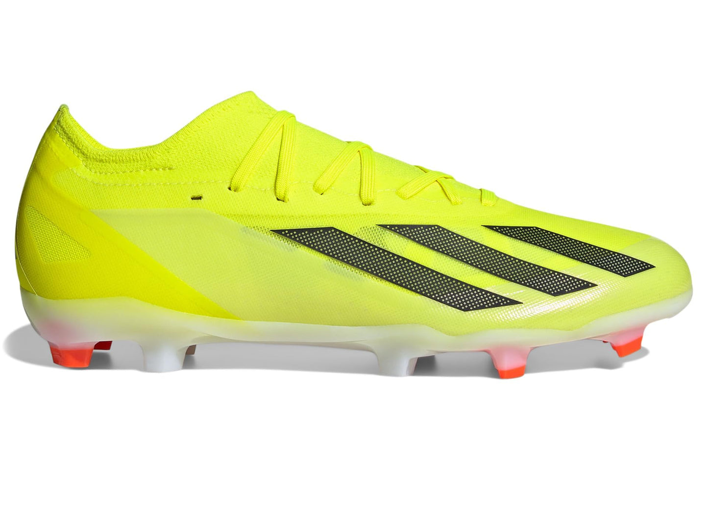 adidas Unisex X Crazyfast Pro Firm Ground Sneaker, Team Solar Yellow/Black/White, 6.5 US Men
