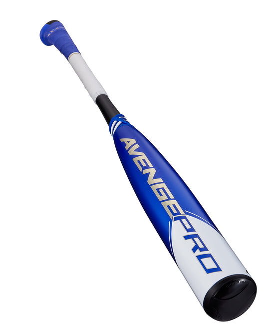 Axe Bat 2023 Avenge Pro USSSA 2-3/4" (-10) 3-Piece Composite Baseball Bat, 27" / 17 oz, (Blue/White)