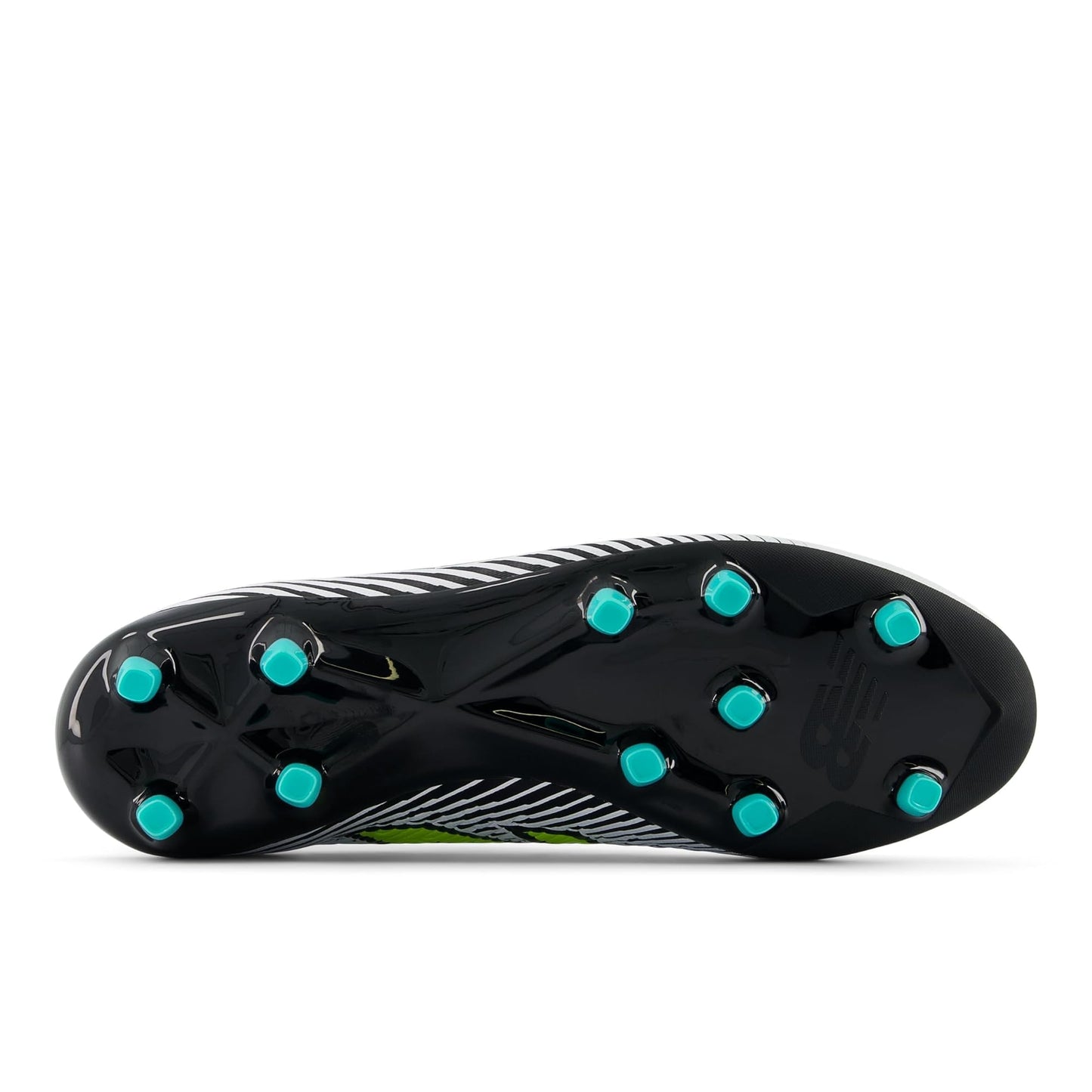 New Balance Unisex Tekela Magique Fg V4+ Soccer Shoe, White/Hi-Lite/Black, 6 US Men