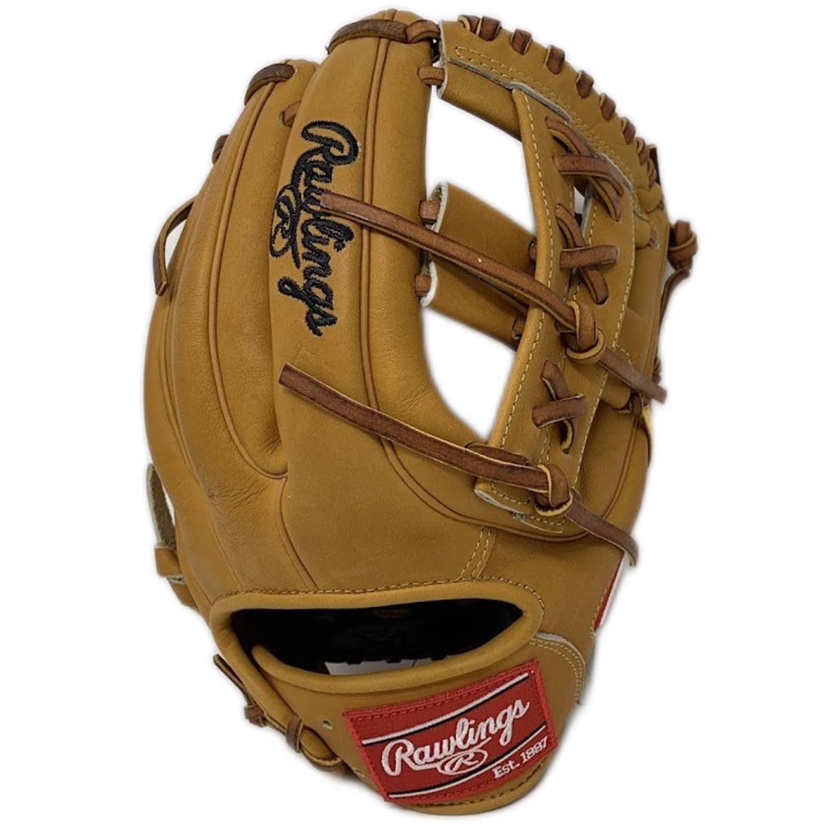 Rawlings | Heart of The Hide Baseball Glove | Single Split Web | Infield 11.5" | Standard Fit | Multiple Colors (Tan Pro Stiff | Single Split Web)