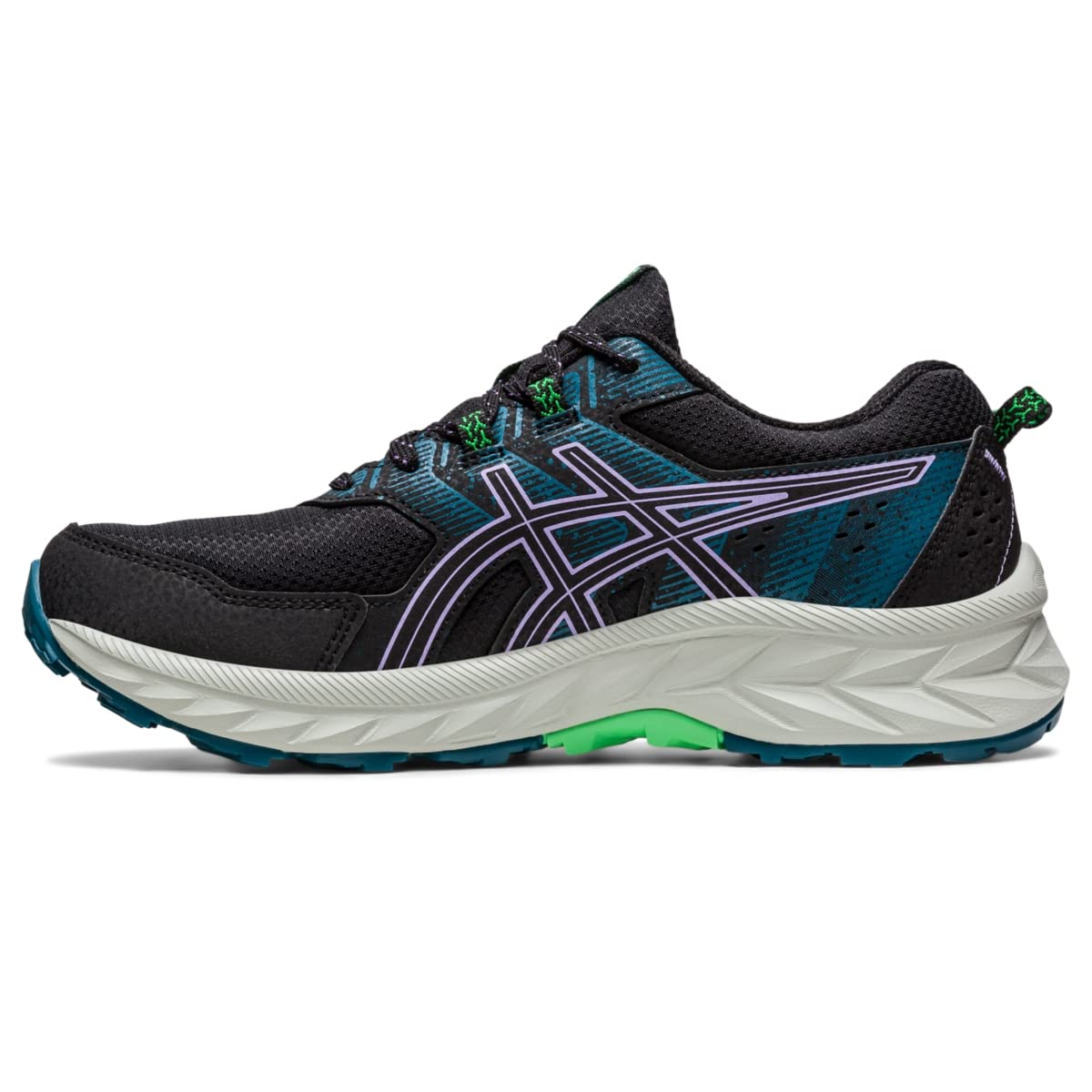 ASICS Women's Gel-Venture 9 Running Shoes, 7, Black/Digital Violet