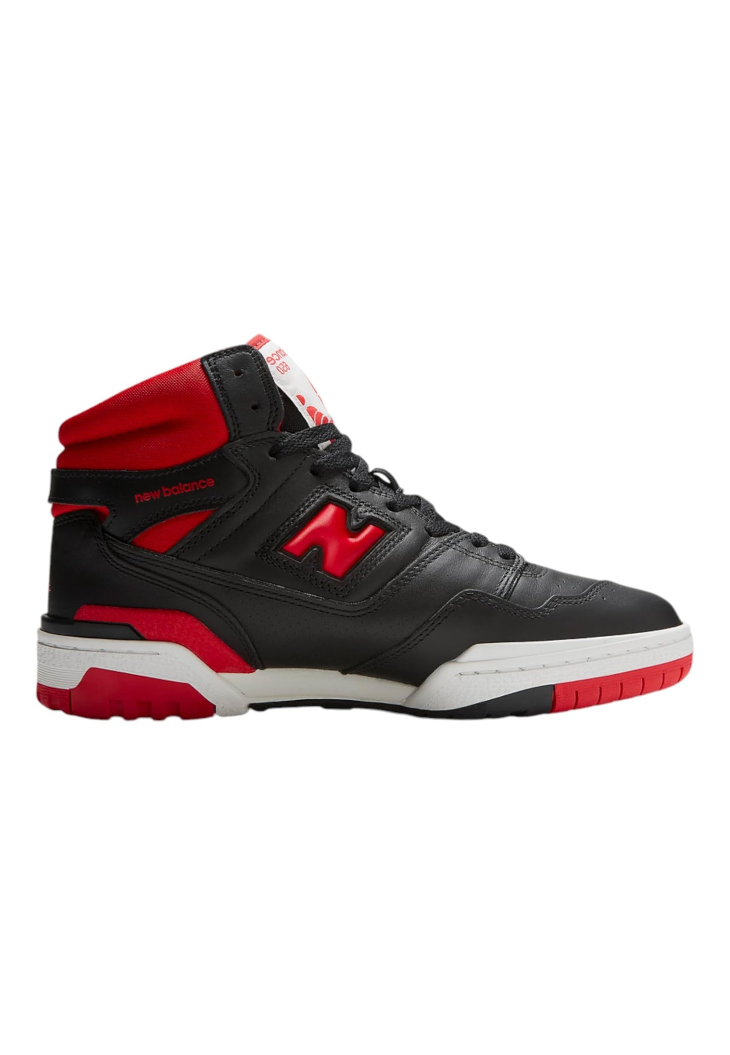 New Balance Mens 650 Lace Up Basketball Sneakers Black/Red/White