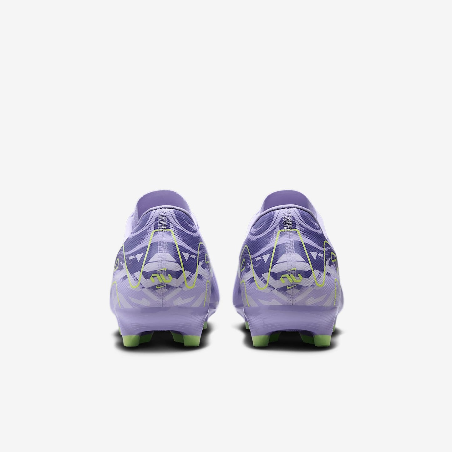 Nike United Mercurial Vapor 16 Academy MG Low-Top Soccer Cleats (HF1604-500, Purple Agate/Barely Volt) Size 7.5