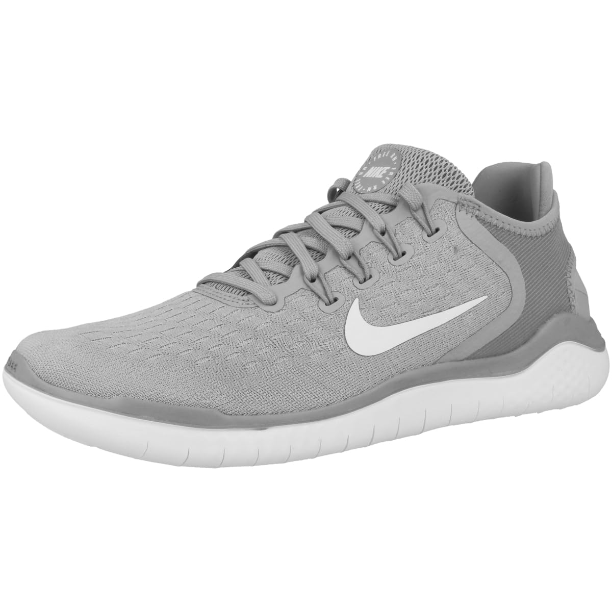 NIKE Men's Running Shoes, Grey Wolf Grey White White Volt 003, 7.5