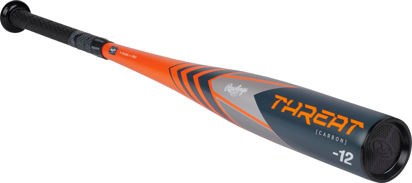 Rawlings | THREAT Baseball Bat | USA | -12 | 2 5/8" Barrel | 27"