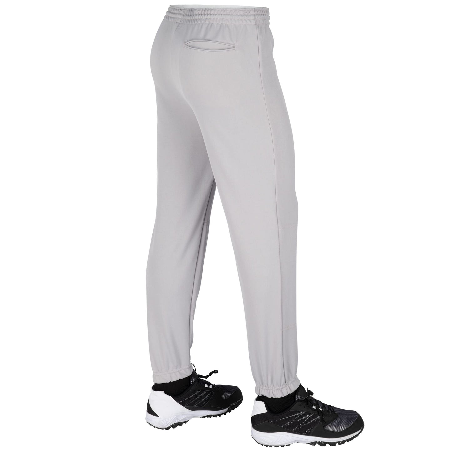CHAMPRO Standard Performance Polyester Pull-up Baseball Pants, Grey, Medium
