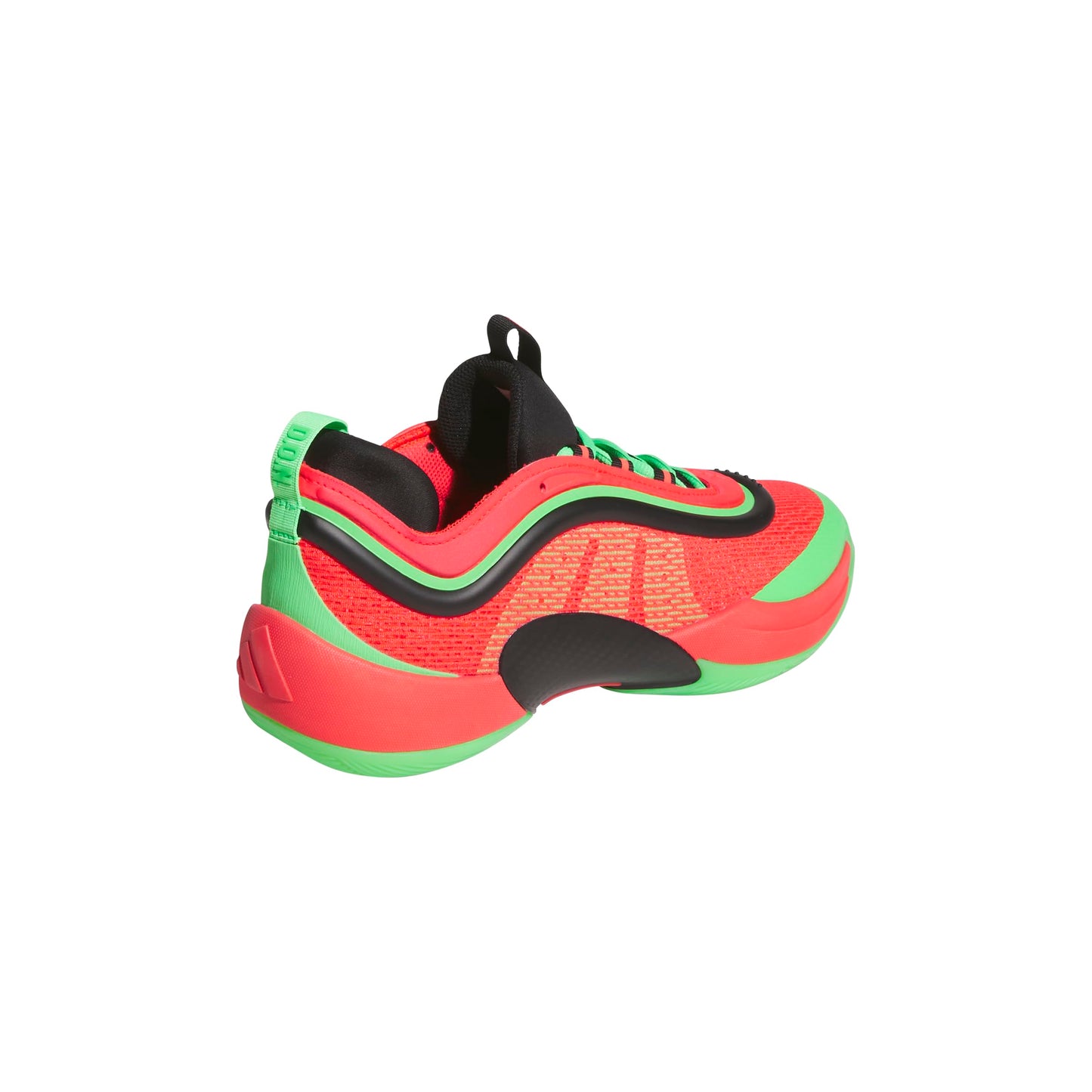 adidas Unisex D.O.N. Issue 6 Basketball Sneaker, Lucid Red/Black/Screaming Green, 10 US Men