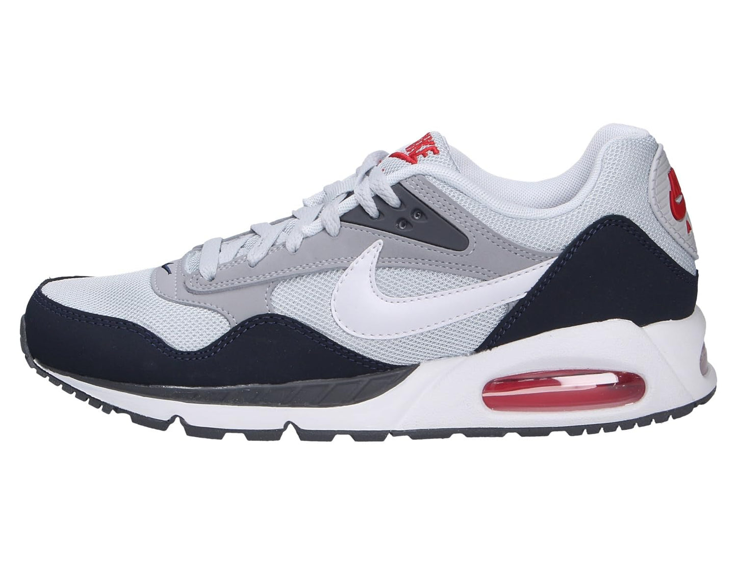Nike Mens Air Max Correlate Lowtop Running Shoes, Pure Platinum/White-Obsidian, 9 D - Medium