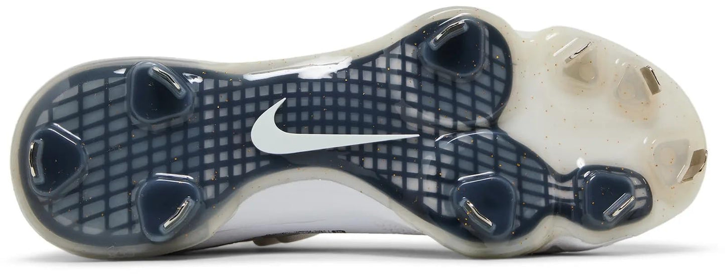 Nike Force Zoom Trout 7 Men's Baseball Cleats 'White Gold' (Cl3134-106) - Size 7.5