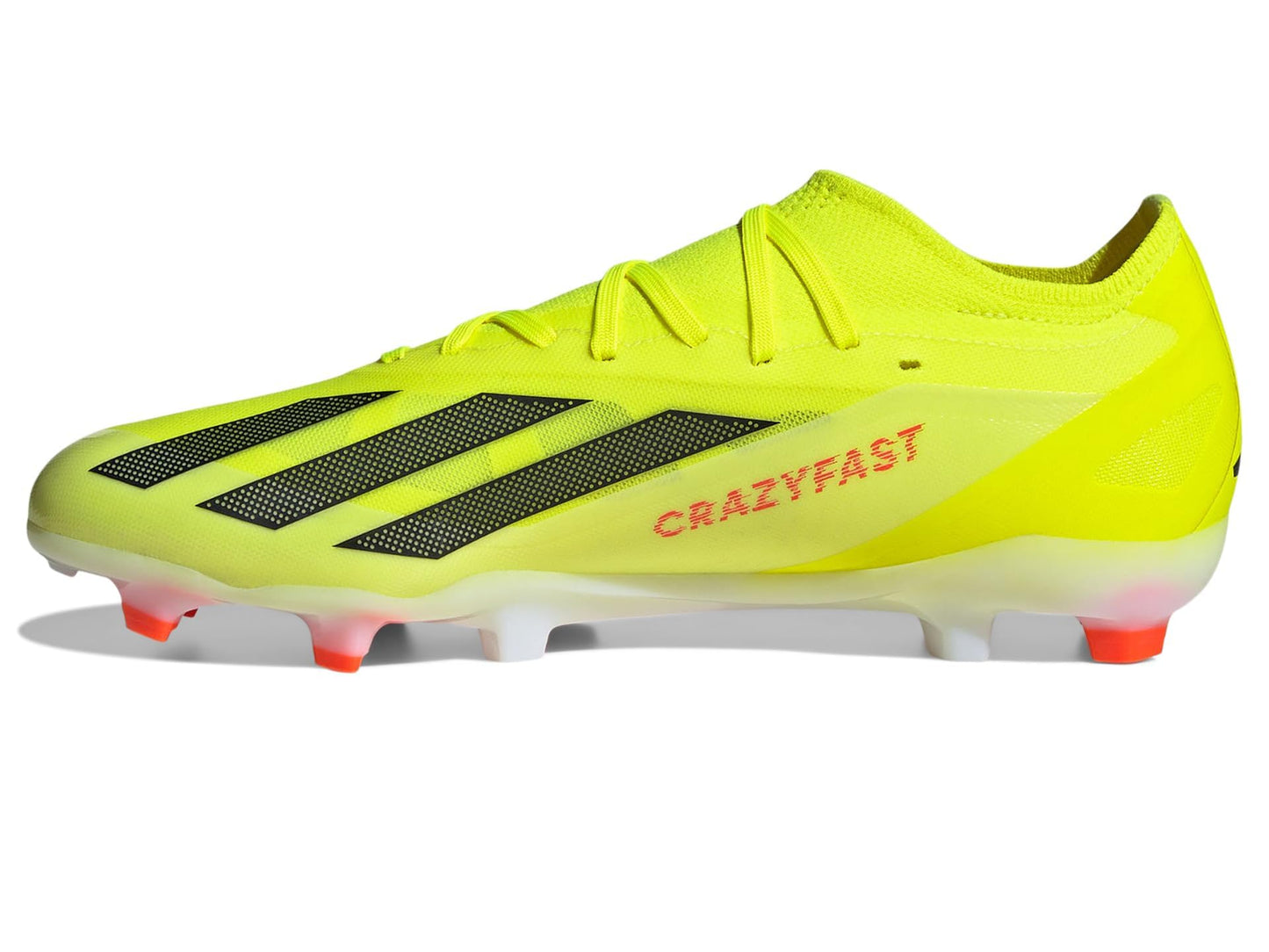 adidas Unisex X Crazyfast Pro Firm Ground Sneaker, Team Solar Yellow/Black/White, 6.5 US Men