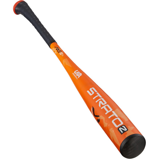 Axe | Strato 2 | USA Baseball Bat | Drop -10/-8/-5 | 1-Piece Alloy | 2 5/8" Barrel | Orange/Black (-8, 30")