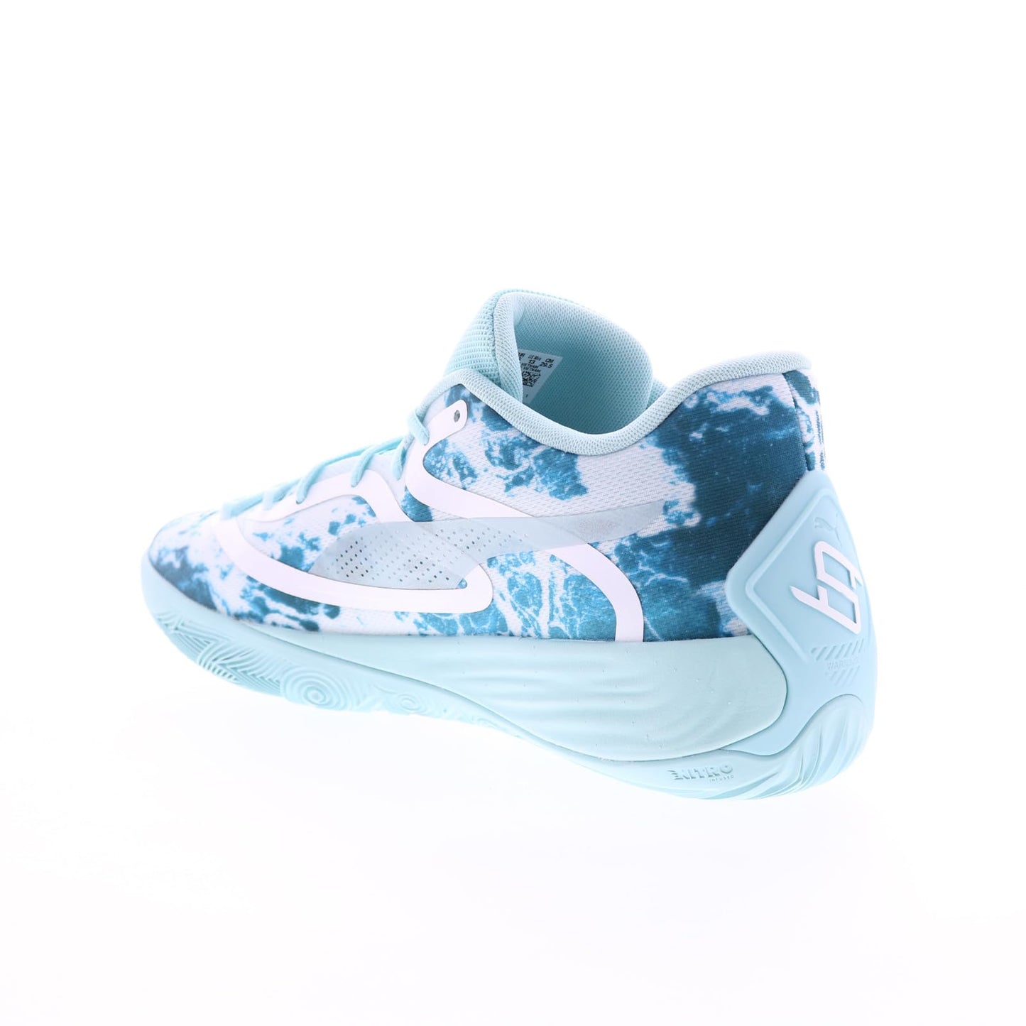 PUMA Womens Stewie 2 Water Basketball Sneakers Shoes - Blue - Size 7.5 M