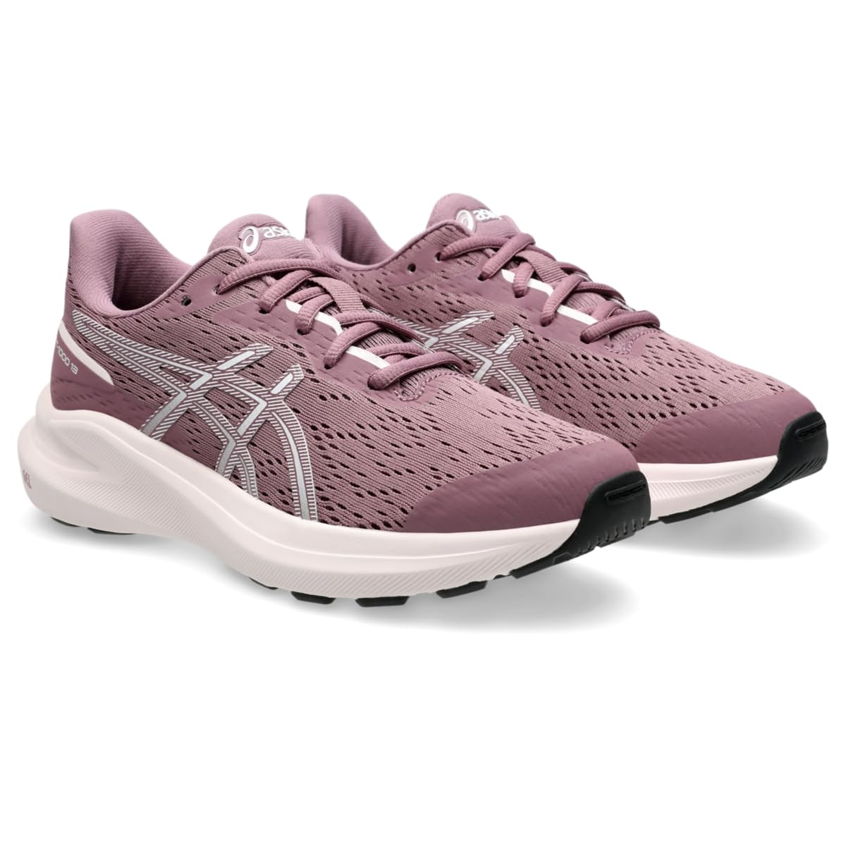 ASICS Kid's GT-1000 13 Grade School Running Shoes, 6, Dusty Mauve/White