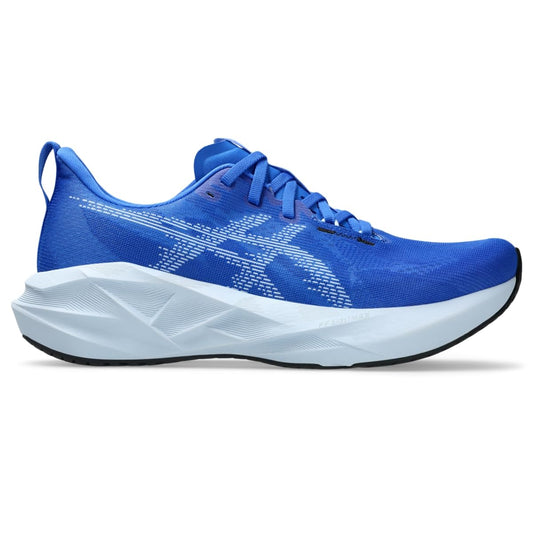 ASICS Men's NOVABLAST 5 Running Shoe, 10, Illusion Blue/Light Blue