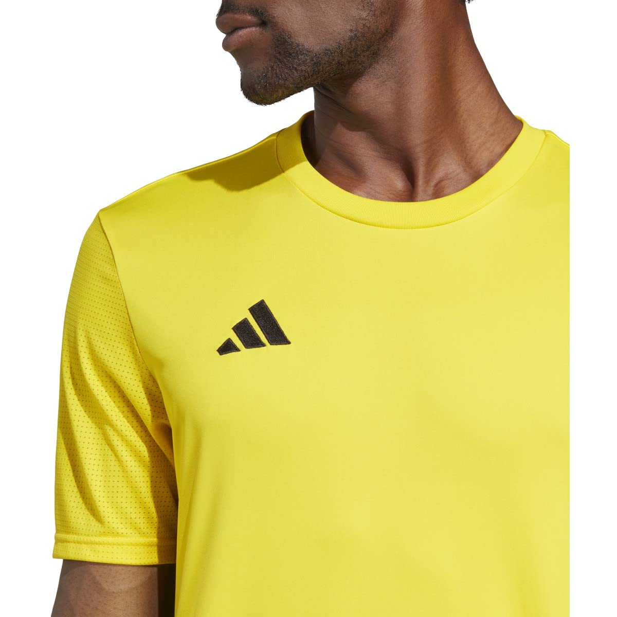 adidas Men's Tabela 23 Jersey, Team Yellow/Black, Large