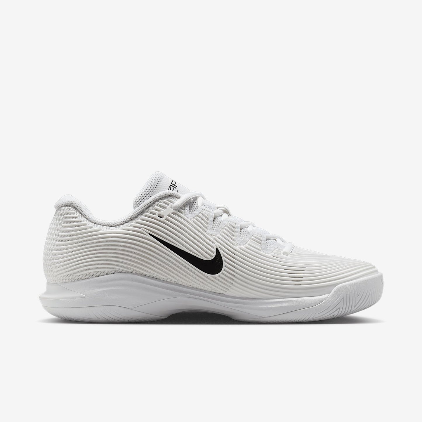 Nike Vapor 12 Men's Hard Court Tennis Shoes (FV5552-101, White/Summit White/Black) Size 10.5