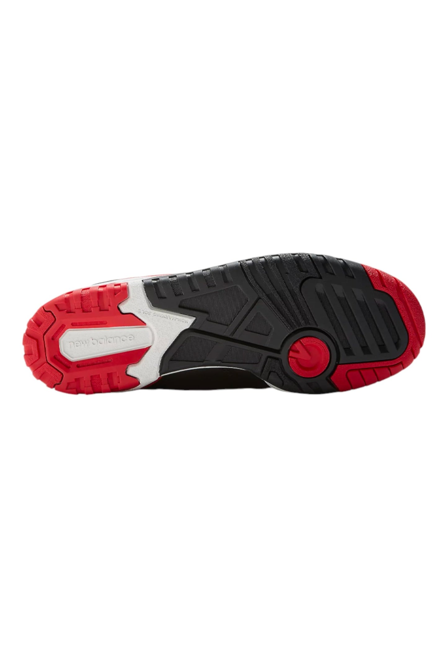 New Balance Mens 650 Lace Up Basketball Sneakers Black/Red/White