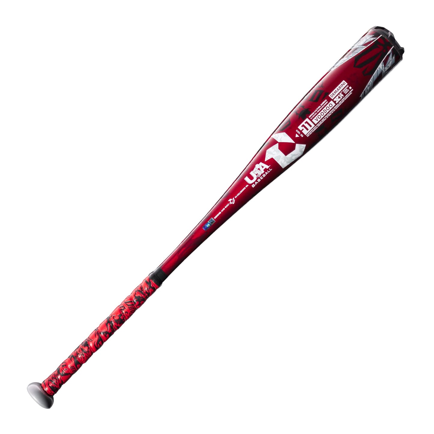 DeMarini Voodoo One Piece (-11) USA Baseball Bat - 30'/19 oz