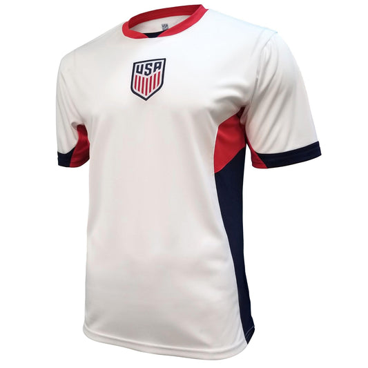 Icon Sports U.S. Soccer USMNT Adult Soccer Game Day Jersey-Inspired Shirt - Legend, Large