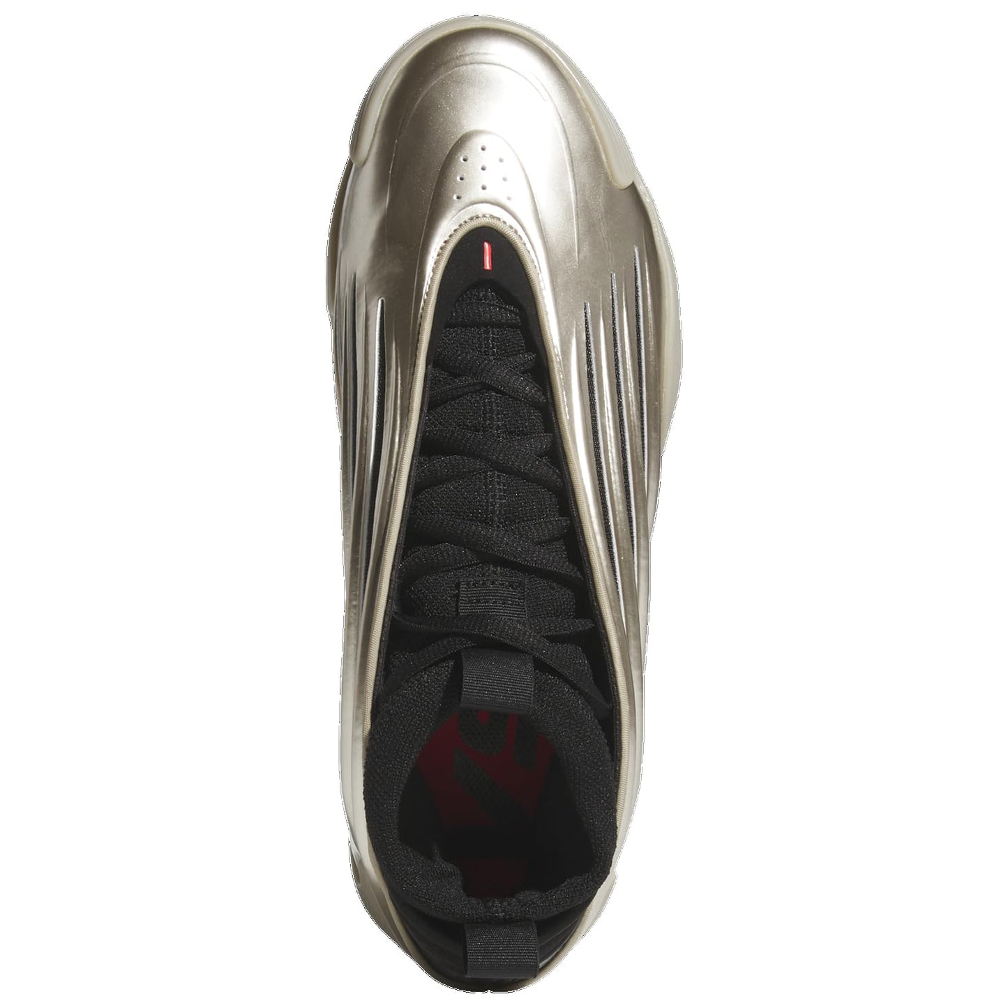 adidas Unisex Harden Volume 9 Basketball Shoes Sneaker, Cyber Metallic/Black/Lucid Red, 10 US Men