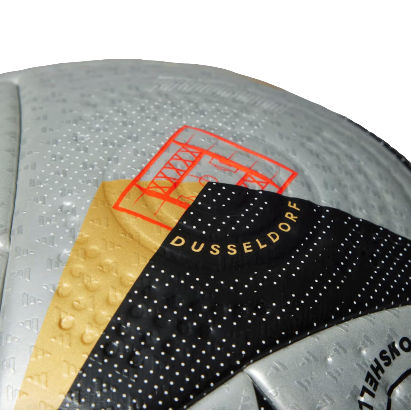 adidas Euro 24 Finals Pro Match Ball - Seamless Construction, FIFA Quality Pro Certified