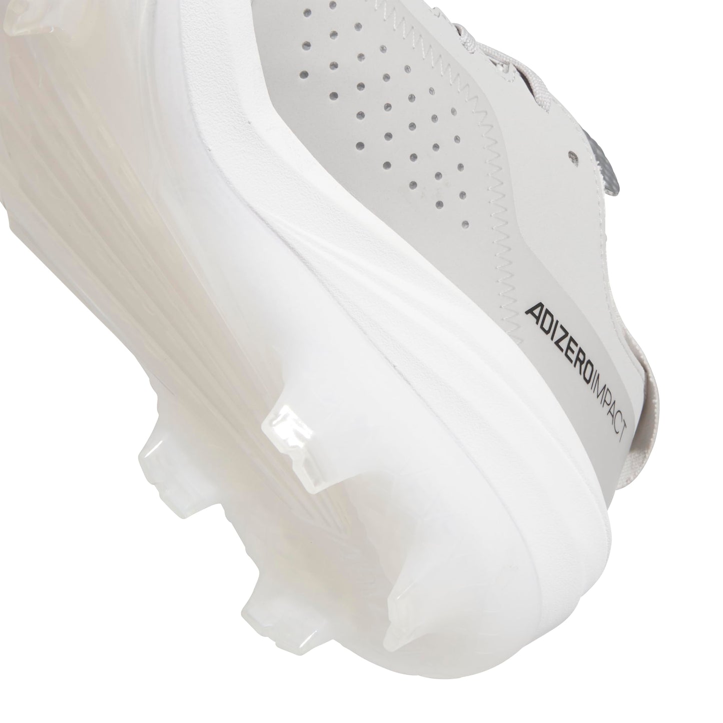 adidas Men's Adizero Impact TPU Speed Baseball Sneaker, Silver Metallic/Black/Grey, 11
