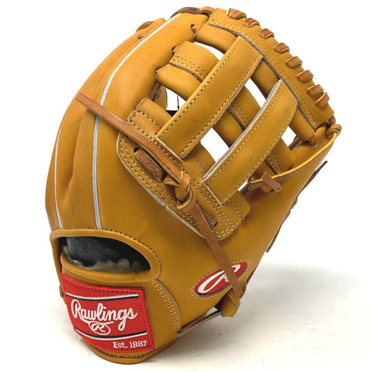 Rawlings Heart of The Hide Baseball Glove Pro Stiff & Standard Fit Models | Classic Colors | Sizes 11.5" - 12.75" | Multiple Styles (Classic Tan | H Web, 11.5" | Infield, Right Hand Throw)