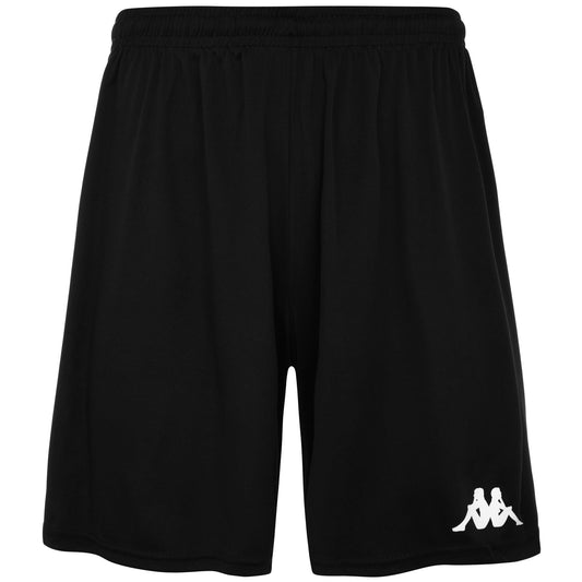 KAPPA Men's Football Shorts - Black, Medium