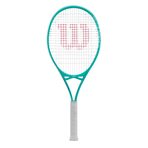 Wilson Essence 112 Adult Recreational Tennis Racket - Grip Size 2-4 1/4, Teal