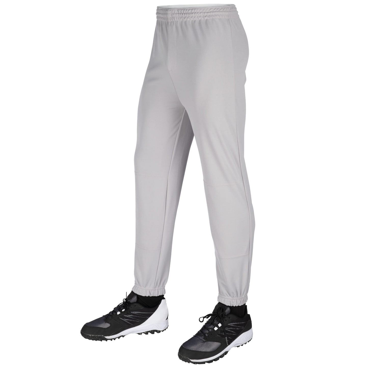 CHAMPRO Standard Performance Polyester Pull-up Baseball Pants, Grey, Medium