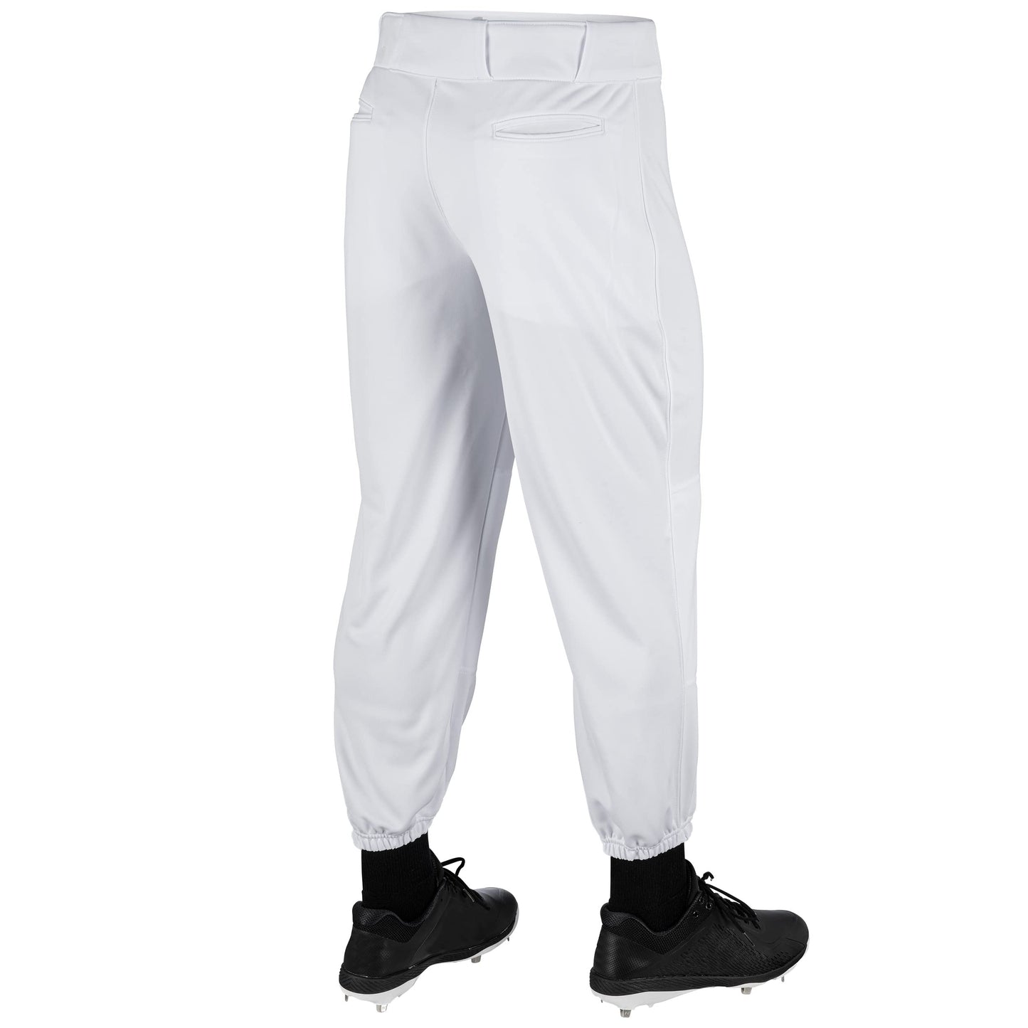 Champro Men's Standard Triple Crown Classic Baseball Pants, White, Large