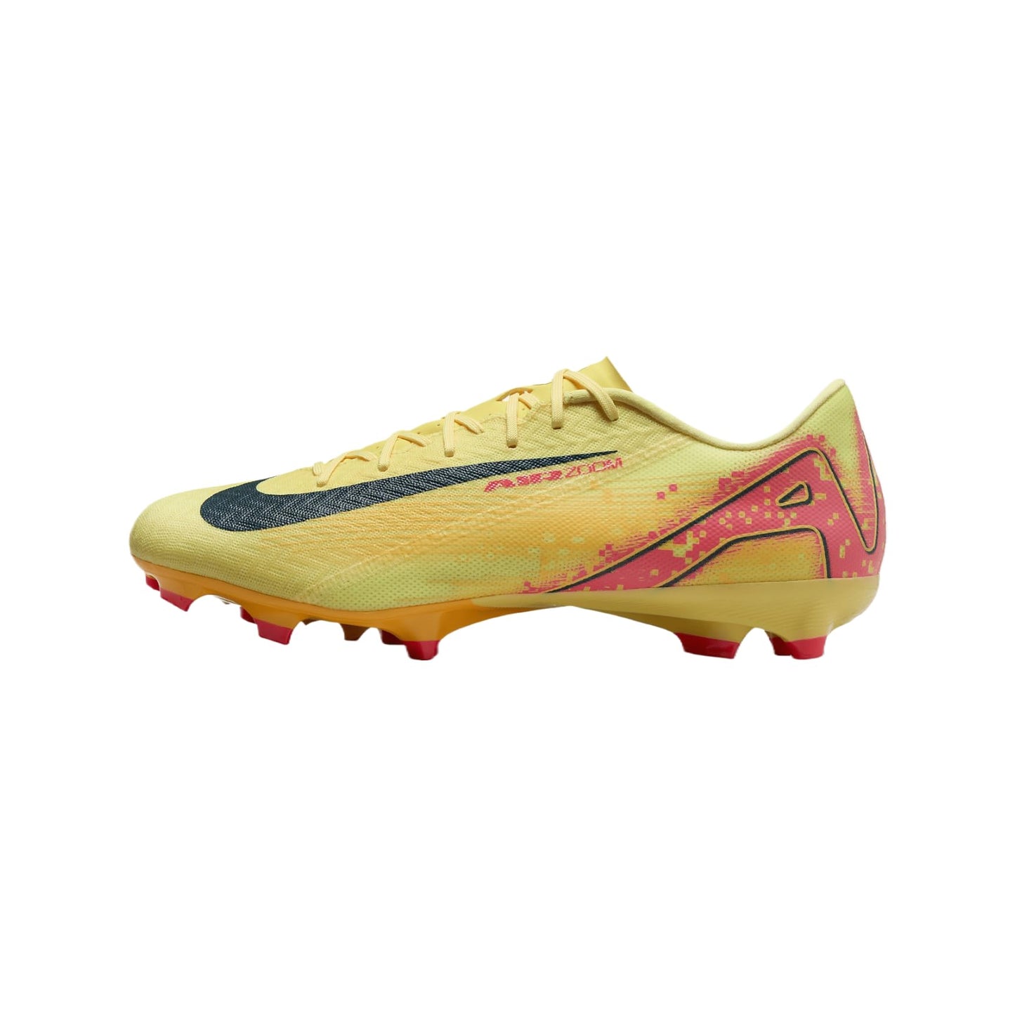 Nike Mercurial Vapor 16 Academy Kylian Mbappé MG Low-Top Soccer Cleats (FQ8377-800, Light Laser Orange/Armory Navy) Size 11.5